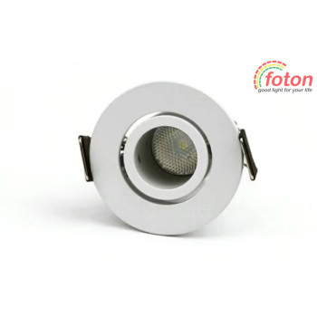 LED Spotlights, round, 1W,...