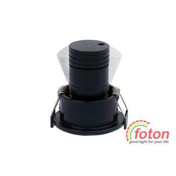 LED Spotlights, round, 1W,... 2