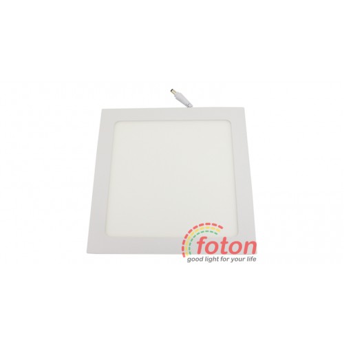 Slim LED Mini Panel, square, 18W