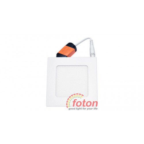 Slim LED Mini Panel, square, 6W