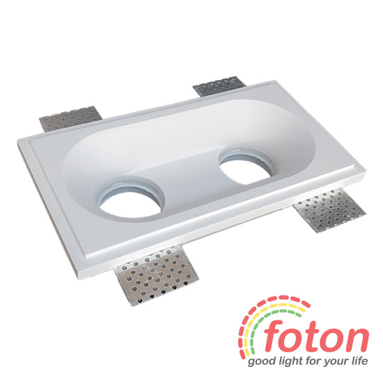 Gypsum spotlight holder